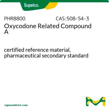 Oxycodone Related Compound A certified reference material, pharmaceutical secondary standard