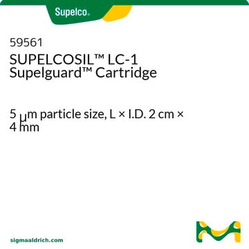 SUPELCOSIL&#8482; LC-1 Supelguard&#8482; Cartridge 5&#160;&#956;m particle size, L × I.D. 2&#160;cm × 4&#160;mm