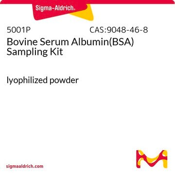 Bovine Serum Albumin(BSA) Sampling Kit lyophilized powder