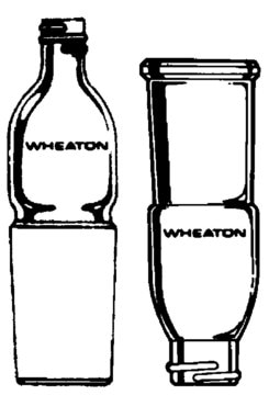 Wheaton connecting adapter To hose connector.