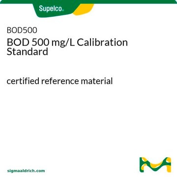 BOD 500 mg/L Calibration Standard certified reference material