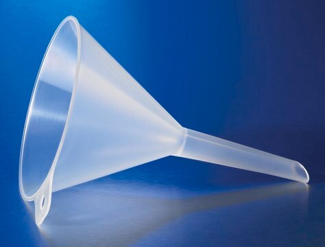 Corning&#174; plain funnel, reusable polypropylene