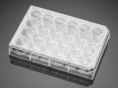 Corning&#174; BioCoat&#8482; Collagen I Multiwell Plate flat bottom clear wells, lid