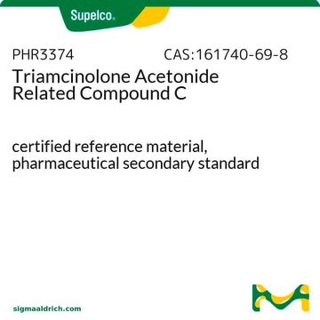 Triamcinolone Acetonide Related Compound C certified reference material, pharmaceutical secondary standard