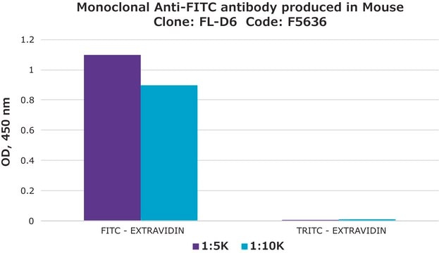 Monoclonal Anti-FITC antibody produced in mouse clone FL-D6, ascites fluid