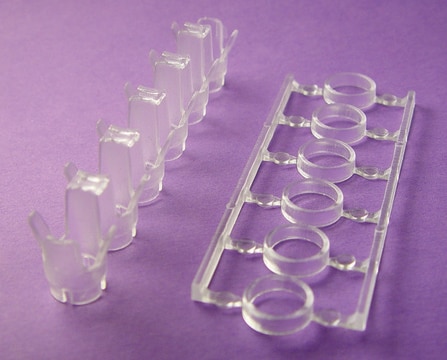 CellCrown&#8482; inserts 48 well plate inserts with 1 &#956;m PET filter, 6-well strips, sterile