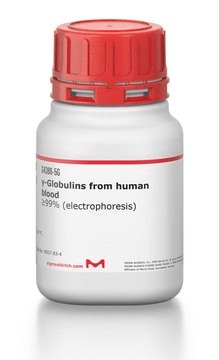 &#947;-Globulins from human blood &#8805;99% (electrophoresis)