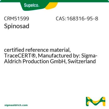 Spinosad certified reference material, TraceCERT&#174;, Manufactured by: Sigma-Aldrich Production GmbH, Switzerland