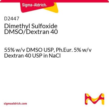 Dimethyl Sulfoxide DMSO/Dextran 40 55% w/v DMSO USP, Ph.Eur. 5% w/v Dextran 40 USP in NaCl