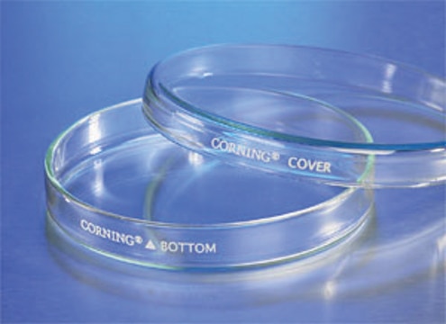 Corning&#174; Soda Lime Silica glass petri dish dish diam. 60&#160;mm × 15&#160;mm