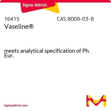 Vaseline&#174; meets analytical specification of Ph. Eur.