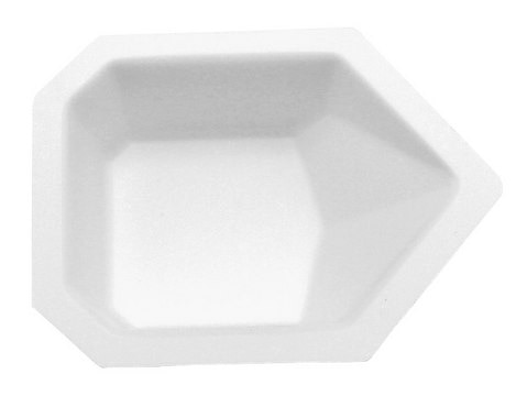 Pour Boat Weighing Dishes small, white polystyrene, pack of 500&#160;ea