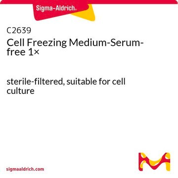 Cell Freezing Medium-Serum-free 1× sterile-filtered, suitable for cell culture