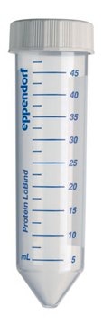 Eppendorf&#174; Protein LoBind Tubes capacity 50&#160;mL, PCR clean, pack of 200&#160;ea