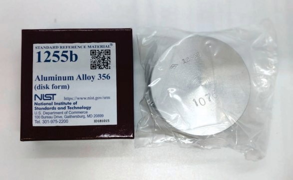 Aluminum alloy 356 NIST&#174; SRM&#174; 1255b