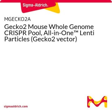 Gecko2 Mouse Whole Genome CRISPR Pool, All-in-One&#8482; Lenti Particles (Gecko2 vector)