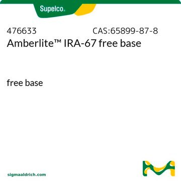 Amberlite&#8482; IRA-67 free base free base