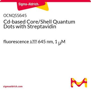 Cd-based Core/Shell Quantum Dots with Streptavidin fluorescence &#955;em&#160;645&#160;nm, 1&#160;&#956;M