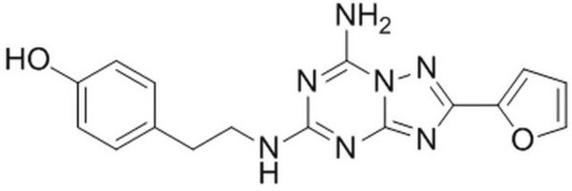 Adenosine A2A Receptor Antagonist I, ZM 241385 A highly potent, selective, non-xanthine adenosine A2A receptor antagonist (Ki = 800 pM for human adenosine A2AR stably expressed in HEK-293 cells).