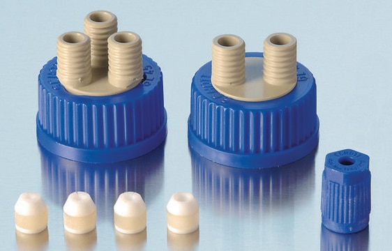 Duran&#174; pressure equalization set for 4-port cap, GL 45 (0.2 &#956;m incl. membrane filter)