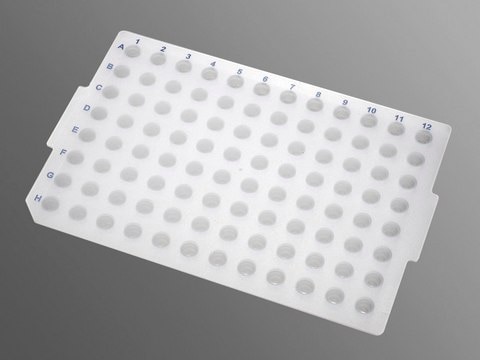 Sealing mat for PCR microplates, size 96&#160;wells, pkg of 5x10mats/cs