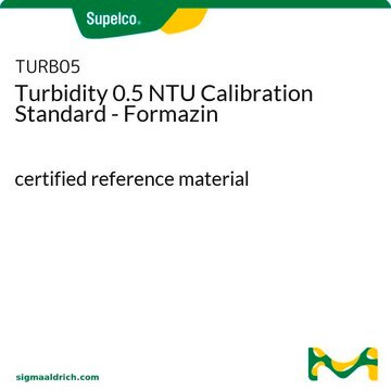 Turbidity 0.5 NTU Calibration Standard - Formazin certified reference material