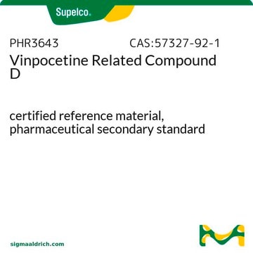 Vinpocetine Related Compound D certified reference material, pharmaceutical secondary standard