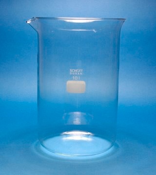 Aldrich&#174; large glass beaker capacity 10&#160;L