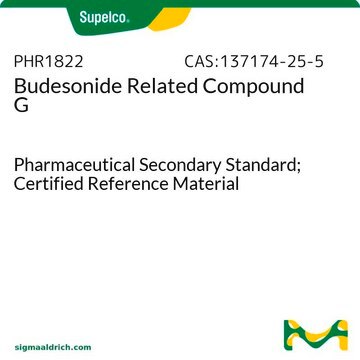 Budesonide Related Compound G Pharmaceutical Secondary Standard; Certified Reference Material