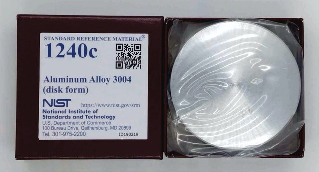 Aluminum alloy 3004 NIST&#174; SRM&#174; 1240c