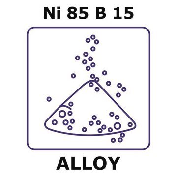 Nickel-boron alloy, Ni85B15 powder, 150micron max. particle size, 20g