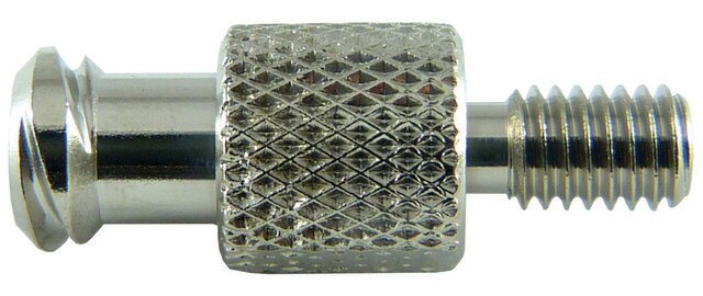 Luer-to-Threaded UTS connector Micro-Mate&#174; female Luer to 10-32 standard thread, nickel plated