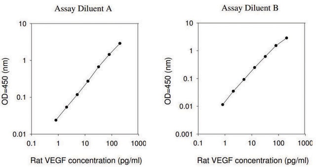 Rat VEGF ELISA Kit for serum, plasma and cell culture supernatant