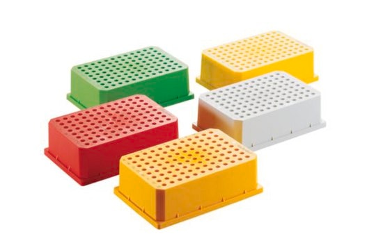 Eppendorf&#174; PCR rack, for PCR tubes, strip-tubes, and plates pkg of 10&#160;ea