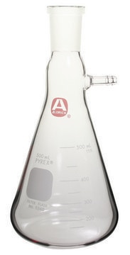 Aldrich&#174; filtering flask with hose barb, heavy-wall capacity 2,000&#160;mL, neck joint: ST/NS 24/40