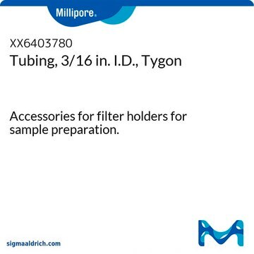 Tubing, 3/16 in. I.D., Tygon Accessories for filter holders for sample preparation.