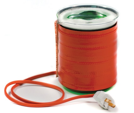 BriskHeat&#174; beaker heater fits beaker size, 600&#160;mL, AC/DC input 120 V AC