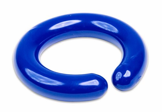 Vinyl-Coated Lead Ring ("C" shape) fits beaker size, 1000 to 4000 mL, blue