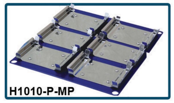 Incu-Shaker&#8482; Mini platform holds 6 standard micro plates (max. 1)