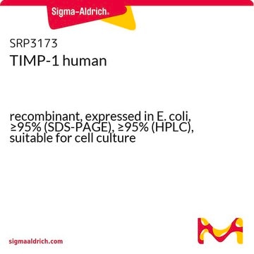 TIMP-1 human recombinant, expressed in E. coli, &#8805;95% (SDS-PAGE), &#8805;95% (HPLC), suitable for cell culture