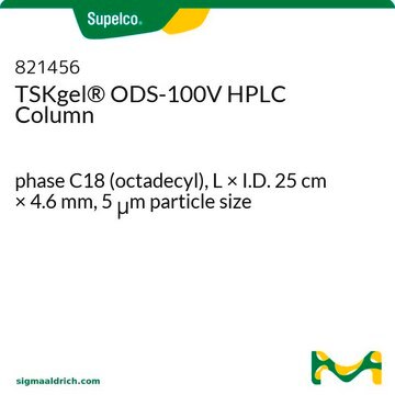 TSKgel&#174; ODS-100V HPLC Column phase C18 (octadecyl), L × I.D. 25&#160;cm × 4.6&#160;mm, 5&#160;&#956;m particle size