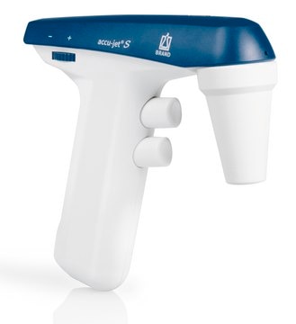 BRAND&#174;, accu-jet&#174; S pipette controller petrol, AC/DC input 100 - 240 V, 50 - 60 Hz, universal plug set