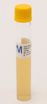 Sabouraud Dextrose Agar ready-to-use, tube volume 18&#160;mL , filling volume