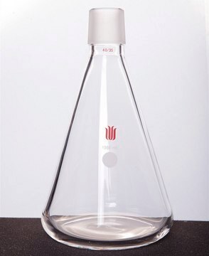 Synthware&#8482; 47 mm filtration apparatus flask 1000 mL