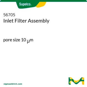 Inlet Filter Assembly pore size 10&#160;&#956;m