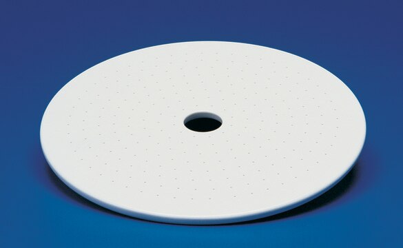 Porcelain desiccator plates, small perforations plate diam. 190&#160;mm