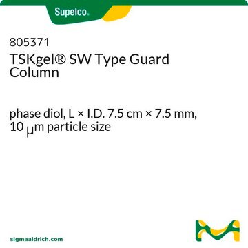 TSKgel&#174; SW Type Guard Column phase diol, L × I.D. 7.5&#160;cm × 7.5&#160;mm, 10&#160;&#956;m particle size