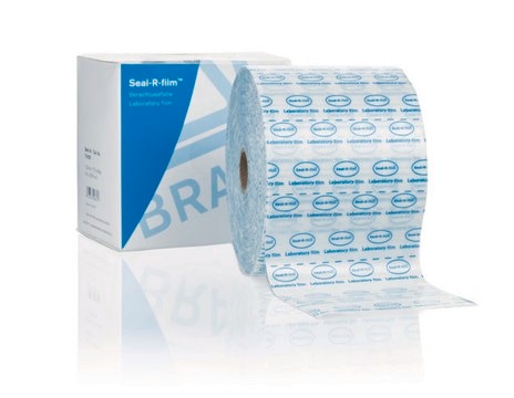 BRAND&#174; Seal-R-film&#8482; Sealing Film roll L × W 75&#160;m × 100&#160;mm, Single Roll