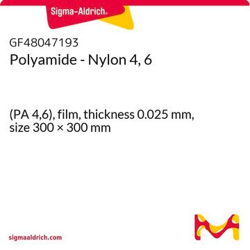 Polyamide - Nylon 4, 6 (PA 4,6), film, thickness 0.025&#160;mm, size 300 × 300&#160;mm