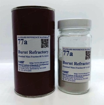 Burnt refractory NIST&#174; SRM&#174; 77a, Al203-60%